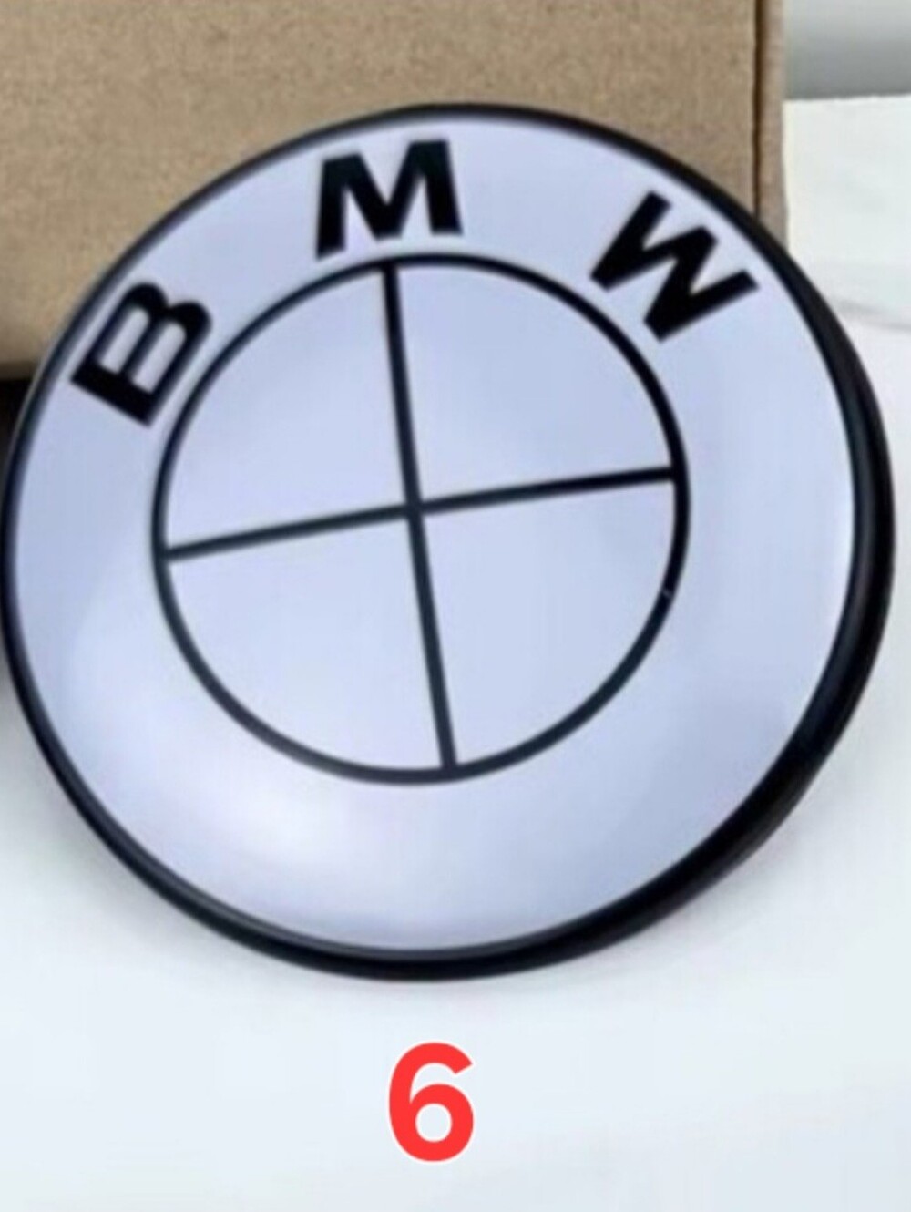 BMW 82MM 3.22" Front Hood Badge Roundel Emblem Bonnet